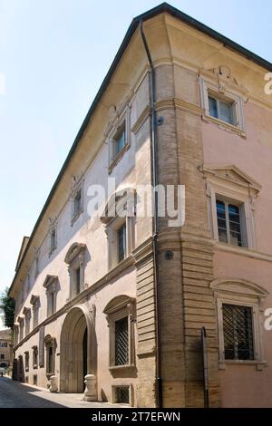 Palazzo Bonaccorsi. Macerato. Marche. Italia Foto Stock