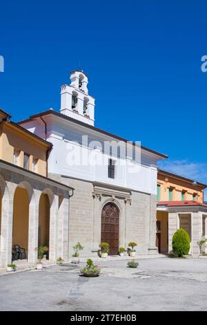 Chiesa del Santissimo Crocifisso. Amatrice. Lazio. Italia Foto Stock