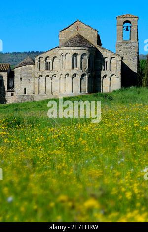 Chiesa Parrocchiale di San Pietro A Romena. Pratovecchio. Toscana. Italia Foto Stock