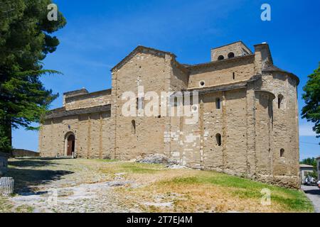 Duomo. San Leo. Emilia Romagna. Italia Foto Stock