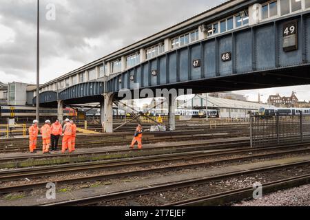 Stazione di Clapham Junction, Clapham Junction, St John's Hill, Clapham, Londra, Inghilterra, Regno Unito Foto Stock