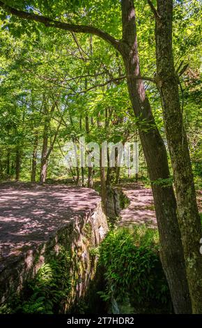 Little Rock City nella Rock City State Forest, New York State, USA Foto Stock