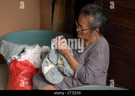 Factori della moda in Indonesia Foto Stock