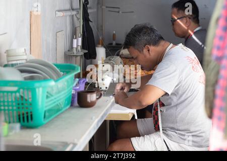 Factori della moda in Indonesia Foto Stock