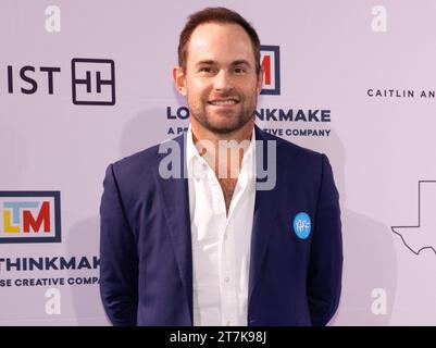 Austin, USA. 15 novembre 2023. Andy Roddick partecipa all'Andy Roddick Foundation Gala il 15 novembre 2023 ad Austin, Texas. (Foto di: Stephanie Tacy/SIPA USA) credito: SIPA USA/Alamy Live News Foto Stock