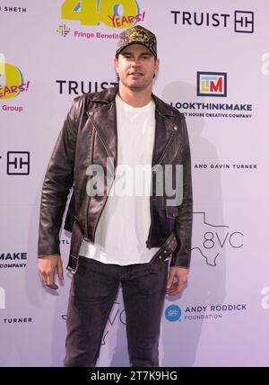 Austin, USA. 15 novembre 2023. Matt Stell partecipa all'Andy Roddick Foundation Gala il 15 novembre 2023 ad Austin, Texas. (Foto di: Stephanie Tacy/SIPA USA) credito: SIPA USA/Alamy Live News Foto Stock