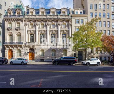 7-15 East 72nd Street, Beaux Arts Landmarks nel quartiere storico dell'Upper East Side, eretto nel 1896-1899 come residenze private. Foto Stock