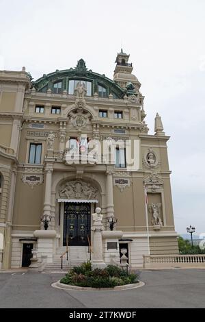 Ingresso al Teatro dell'Opera di Monte Carlo Foto Stock