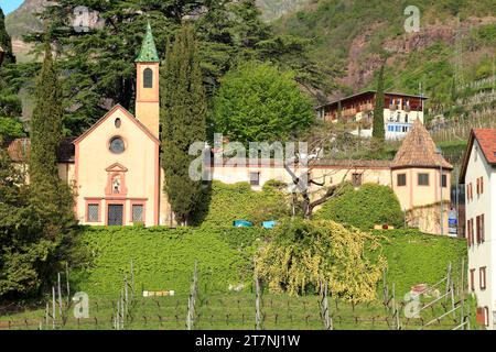 Chiesa di Sant'Antonio, St. Anton Kirche, Chiesetta di Sant'Antonio. Bolzano, alto Adige, Südtirol, Italia Foto Stock