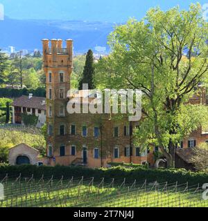 Castello Ansitz Compil, Bolzano, alto Adige, Südtirol, Italia Foto Stock