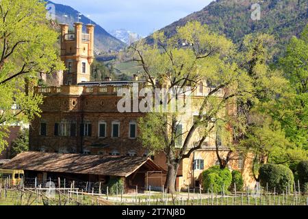 Castello Ansitz Compil, Bolzano, alto Adige, Südtirol, Italia Foto Stock