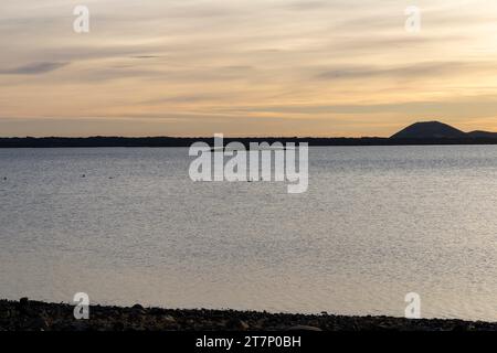 Lago Oddastadavatn nella penisola di Snaefellsnes in Islanda Foto Stock