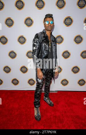 Los Angeles, USA. 15 novembre 2023. Il cantante DPAK partecipa al 14° Hollywood Music in Media Awards all'Avalon Hollywood, Los Angeles, CA 15 novembre 2023 Credit: Eugene Powers/Alamy Live News Foto Stock