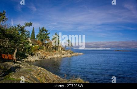 Brickyard Community Park BC Foto Stock