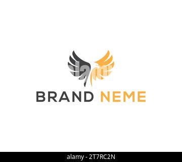 logo phoenix bird Illustrazione Vettoriale