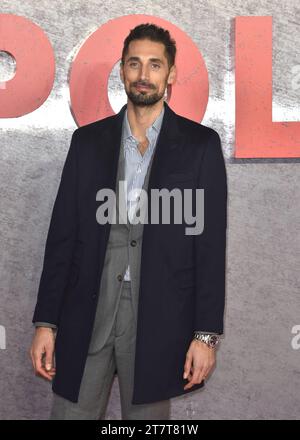 Hugo Taylor partecipa a Napoleon - UK Premiere, all'Odeon Luxe Leicester Square a Londra, in Inghilterra. REGNO UNITO. Giovedì 16 novembre 2023 - BANG MEDIA INTERNATIONAL FAMOUS PICTURES 28 HOLMES ROAD LONDON NW5 3AB REGNO UNITO tel 44 0 02 7485 1005 email: picturesfamous.uk.com Copyright: XJamesxWarrenx FP Napoleon UK Prem 085 Foto Stock