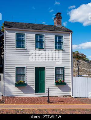 Mark Twain's Boyhood Home a Hannibal, Missouri Foto Stock