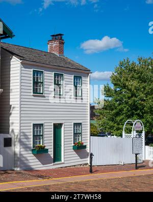 Mark Twain's Boyhood Home a Hannibal, Missouri Foto Stock