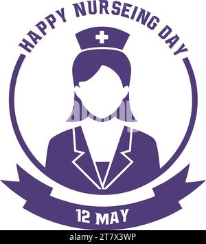 Buon Nurses Day Illustrazione Vettoriale