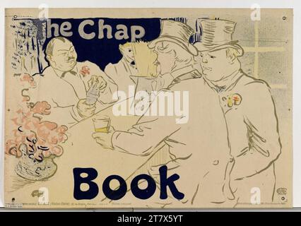 Henri de Toulouse-Lautrec The Chap Book - Irish and American Bar, Rue Royale. Colore 1895 , 1895 Foto Stock