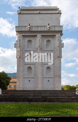 Arco della vittoria, Bolzano (Bolzano), distretto di Bolzano, alto Adige, Italia, Europa Foto Stock