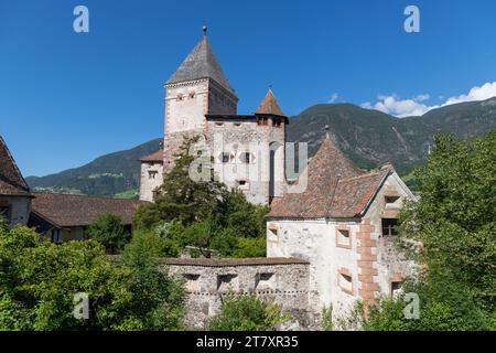 Castel Trostburg, Val Gardena, Provincia di Bolzano, alto Adige, Italia, Europa Foto Stock