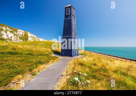 Samphire Hoe Country Park, dover, Kent, Inghilterra, Regno Unito, Europa Foto Stock
