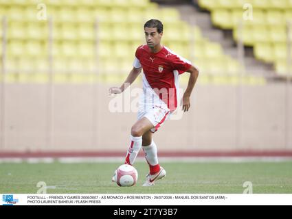 CALCIO - GIOCHI AMICHEVOLI 2006/2007 - AS MONACO / ROS MENTON - 29/07/2006 - GERARD (ASM) - FOTO LAURENT BAHEUX / FLASH PRESS Foto Stock