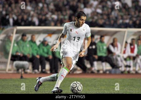 CALCIO - PARTITA AMICHEVOLE 2010 - ALGERIA / SERBIA - 03/03/2010 - FOTO MOHAMED KADRI / DPPI - KARIM MATMOUR (ALG) Foto Stock