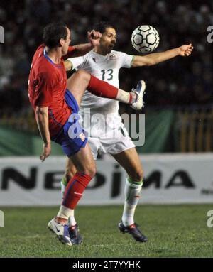 CALCIO - PARTITA AMICHEVOLE 2010 - ALGERIA / SERBIA - 03/03/2010 - FOTO MOHAMED KADRI / DPPI - KARIM MATMOUR (ALG) Foto Stock