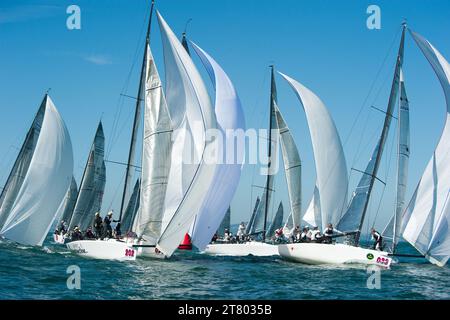 VELA - 2010 MELGES 32 WORLD CHAMPIONSHIP - SANS FRANCISCO (USA) - 19/09/2010 - FOTO : NATHALIE COLLOUD / DPPI - FLOTTA Foto Stock