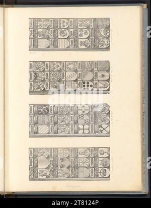 Albrecht Dürer (officina) porta onoraria dell'imperatore Massimiliano i (rappresentazione parziale). Woodcut 1515 (Ausgaben 1526-1559) , 1515 Foto Stock