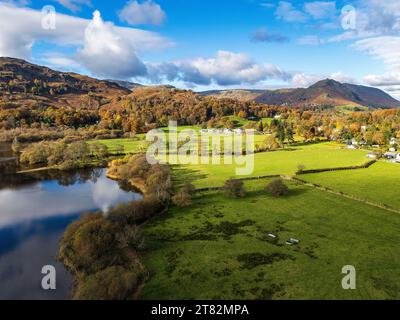 Grasmere Village, Westmorland Foto Stock