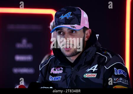 Las Vegas, Stati Uniti. 17 novembre 2023. Formula 1 World Championship, Rd 22, Gran Premio di Las Vegas, venerdì 17 novembre 2023. Las Vegas Strip Circuit, Las Vegas, Nevada, Stati Uniti. Crediti: James Moy/Alamy Live News Foto Stock