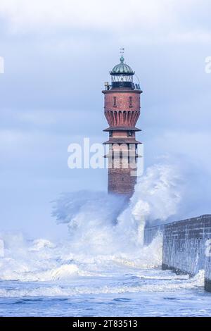 Le Feu de Saint-Pol, Francia, Dunkerque Foto Stock