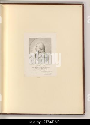 Joseph Théodore Richomme (incisore) Luigi XVIII re di Francia e Navarra. Incisione rame, incisione 1814 , 1814 Foto Stock