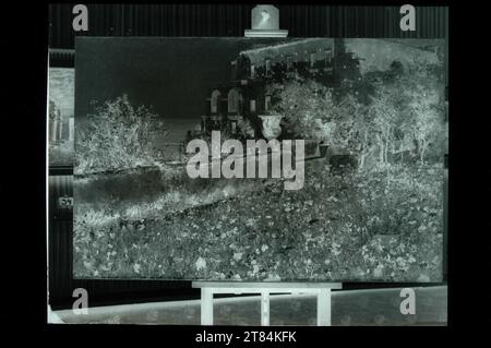 Johann Victor Krämer riproduzione del dipinto "monastero sul mare, Taormina". Forte 1894, 1894 Foto Stock