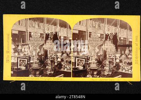 The London Stereoscopic & Photographic Company London 1862 esposizione mondiale: Ala Austria. Carta albumina, sulla scatola/formato stereo 1862 , 1862 Foto Stock