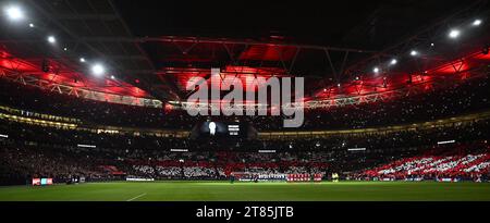 LONDRA, INGHILTERRA - 17 novembre: Una visione generale dello stadio durante la partita di qualificazione europea UEFA EURO 2024 tra Inghilterra e Malta a Wembley S. Foto Stock