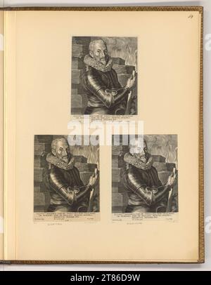 Pieter de Jode (incisore) Johann T'Serclaes von Tilly. Stampa in rame 1630-1634 , 1630/1634 Foto Stock