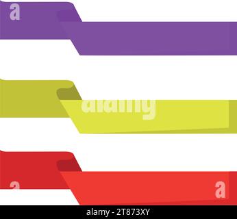 Tag nome per i bambini delle scuole Illustrazione Vettoriale