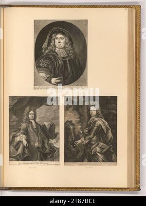 Pieter Schenk (incisore) ritratti maschili, regnanti. Sci 1680-1711 , 1680/1711 Foto Stock