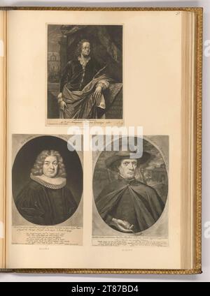 Pieter Schenk (incisore) ritratti maschili, ritratti spirituali. Sci 1680-1711 , 1680/1711 Foto Stock