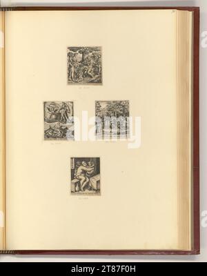 Johann Theodor de Bry (incisore) varie scene. Stampa in rame 1596 , 1596 Foto Stock