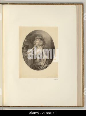 Francesco Bartolozzi (incisore) Ritratto della principessa Charlotte Augusta. Puntuale 1789 , 1789 Foto Stock