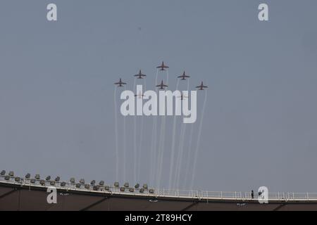 Ahmedabad, India. 19 novembre 2023. ICC Men's Cricket World Cup INDIA 2023: Finali : India V Australia allo Stadio Narendramodi, Ahmedabad, Gujarat, INDIA. Crediti: Seshadri SUKUMAR/Alamy Live News Foto Stock