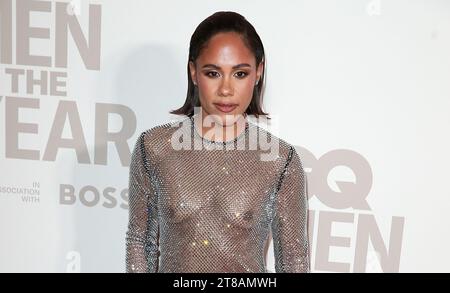 Alex Scott partecipa ai GQ Men of the Year Awards 2023 alla Royal Opera House di Londra Foto Stock