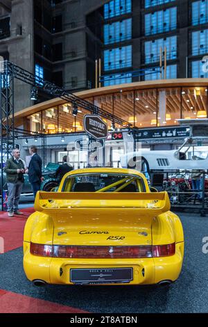 PORSCHE 911 (964) RSR AL SALONE DI AUTO D'EPOCA INTERCLASSICS BRUXELLES 2023, BRUXELLES EXPO (BELGIO), 17-19/2023 NOVEMBRE Foto Stock