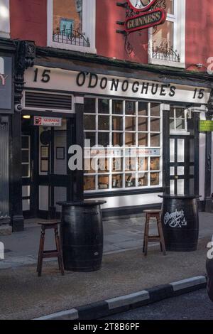 O'Donoghue's public house a Dublino Irlanda Foto Stock