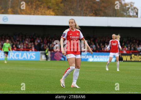 Crawley, Regno Unito. 19 novembre 2023. Broadfield Stadium, Crawley, 19 novembre 2023; Beth Mead (Arsenal 9) durante la partita di Barclays fa Womens Super League tra Brighton Hove Albion e Arsenal allo stadio Broadfield, Crawley, Inghilterra. (Bettina Weissensteiner/SPP) credito: SPP Sport Press Photo. /Alamy Live News Foto Stock